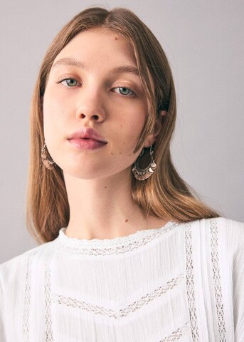 MANGO TEEN Blouse 'Royal' in White