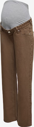 ruda Vero Moda Maternity Plačios klešnės Džinsai 'VMMTessa': priekis