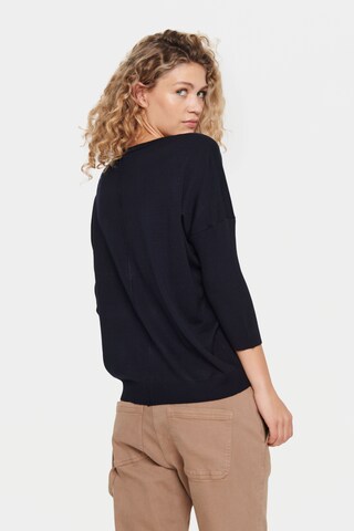 Cardigan 'Mila'' SAINT TROPEZ en bleu