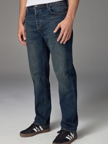 Next Regular Jeans in Blue: front