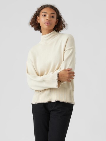VERO MODA Sweater 'NORAH' in Beige: front