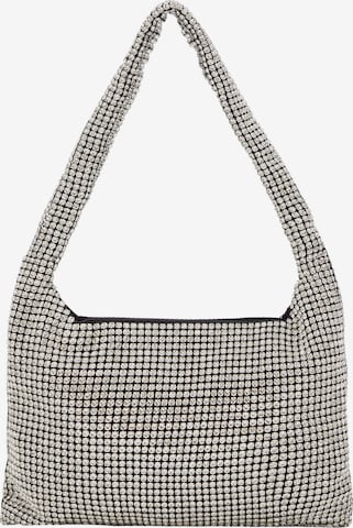 faina Schultertasche in Silber: predná strana