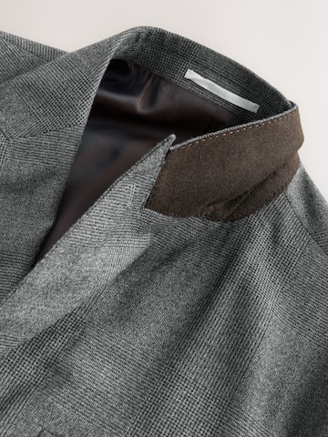 Coupe regular Veste de costume Next en gris