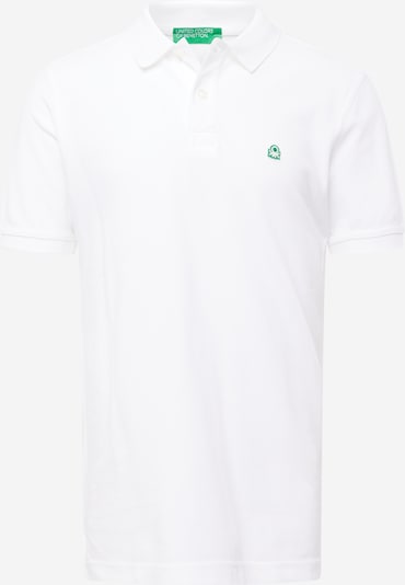 UNITED COLORS OF BENETTON Shirt in grasgrün / weiß, Produktansicht