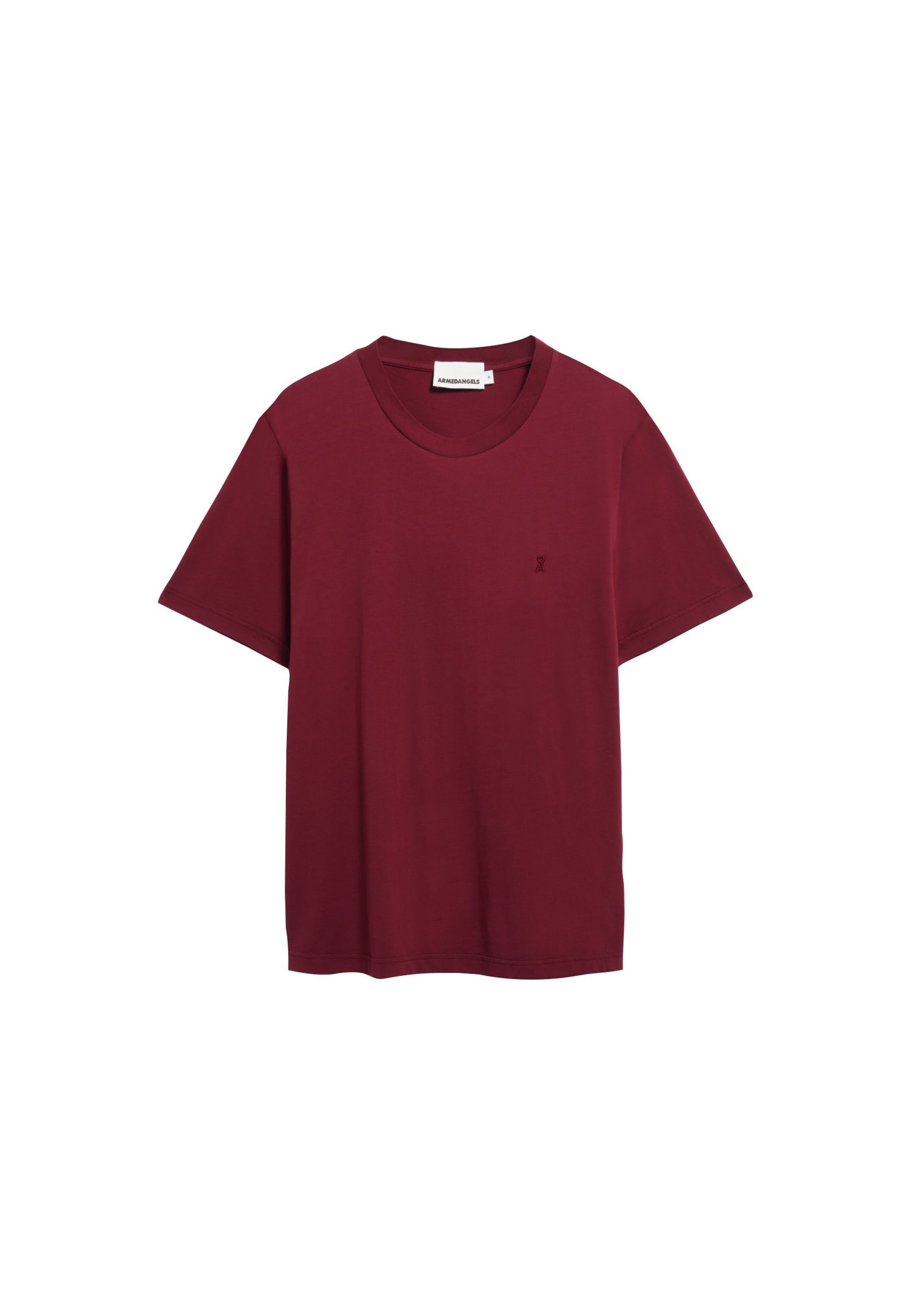 ARMEDANGELS T-Shirt JAAMES in Rot: Vorderseite