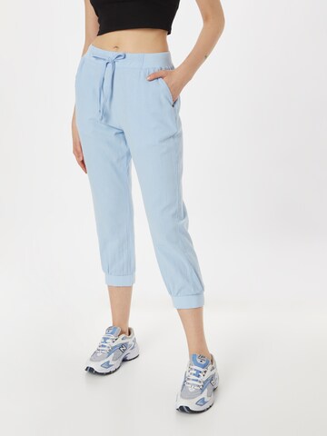 Kaffe Tapered Broek 'Naya' in Blauw: voorkant