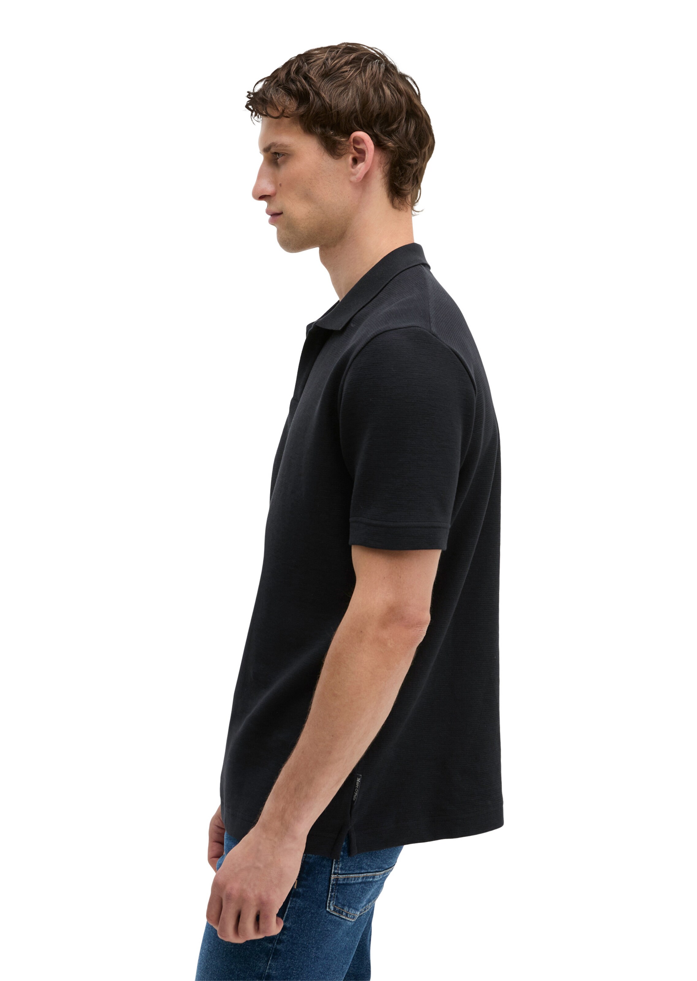Marc O'Polo Shirt in Zwart