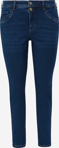 TRIANGLE Slim fit Jeans in Blue: front