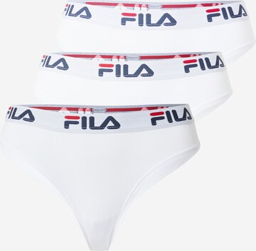 FILA Slip in Wit: voorkant