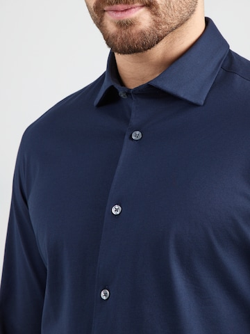 Jack & Jones Premium Средняя посадка Рубашка 'JPRBLABRIXHAM' в Синий