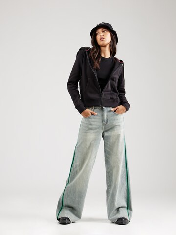 Tommy Jeans Sweat jacket in Black