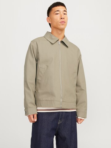 JACK & JONES Демисезонная куртка 'JORBoston' в Серый: спереди