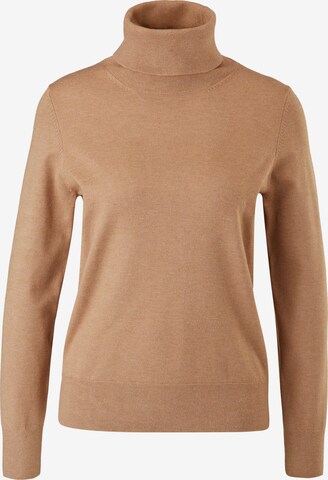 s.Oliver Sweater in Brown: front