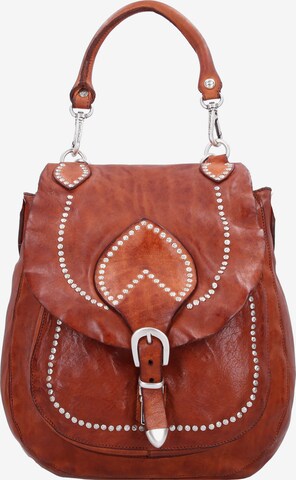 Campomaggi Shoulder Bag in Brown: front