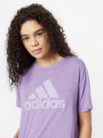 ADIDAS SPORTSWEAR Funkcionalna majica 'Future Icons Winners' | vijolična barva