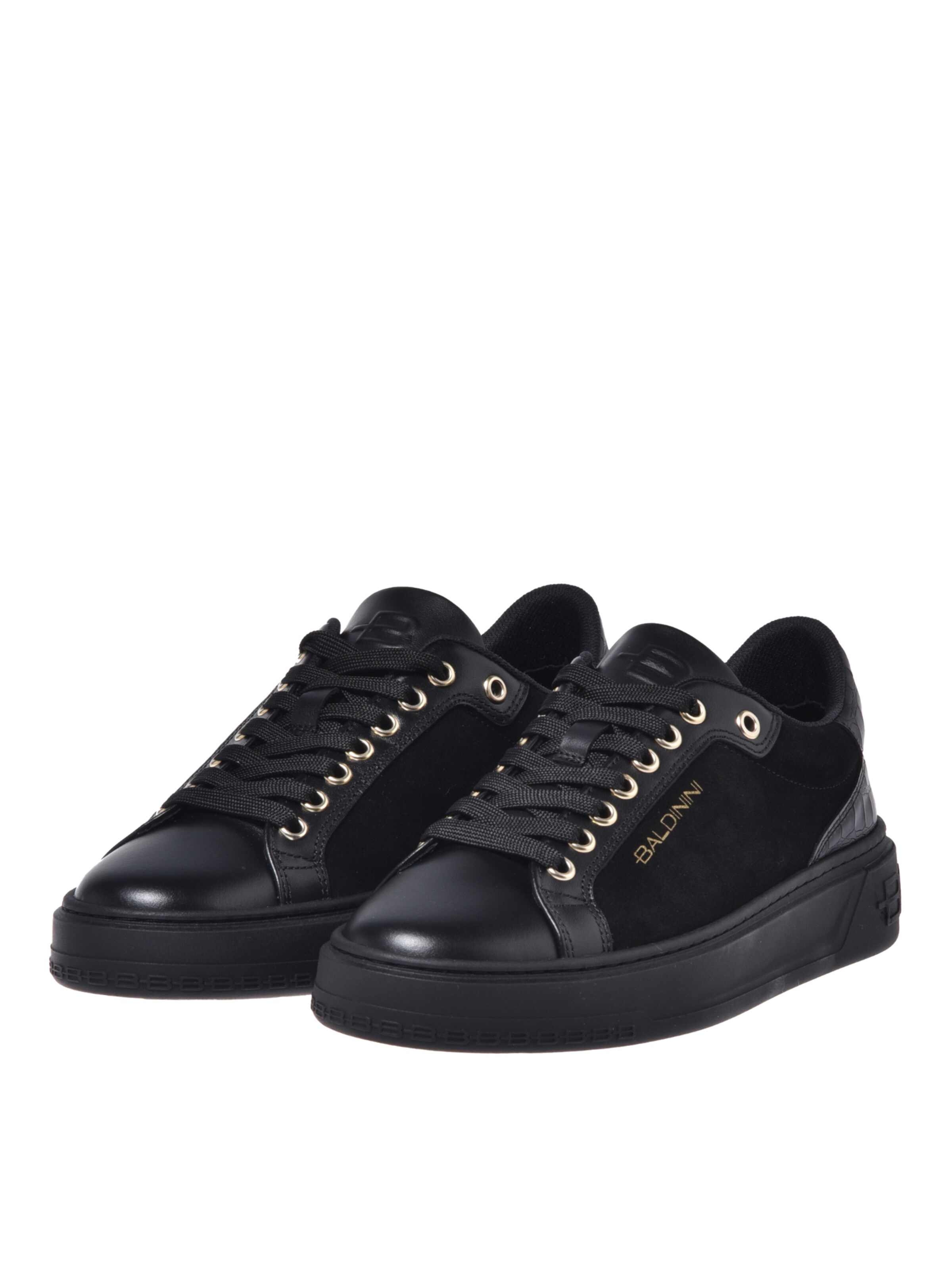 BALDININI Sneakers laag in Zwart