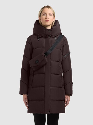 khujo - Abrigo de invierno 'Emory' en marrón: frente