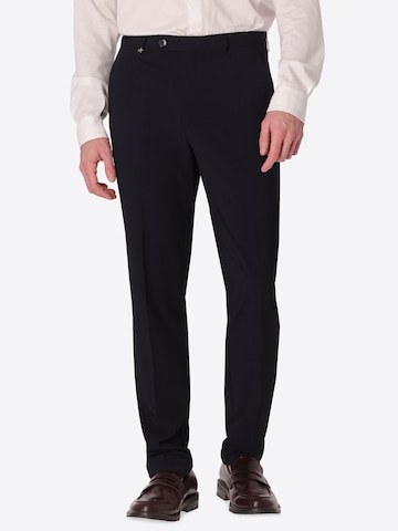 Distretto12 Regular Chino 'FIRENZE ' in Blauw: voorkant