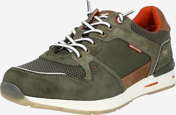 MUSTANG Sneakers in Green: front