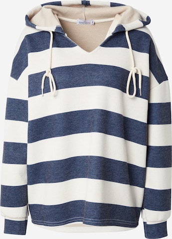 Zwillingsherz Collegepaita värissä sininen: etupuoli