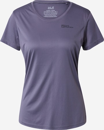 JACK WOLFSKIN Performance Shirt in Blue: front