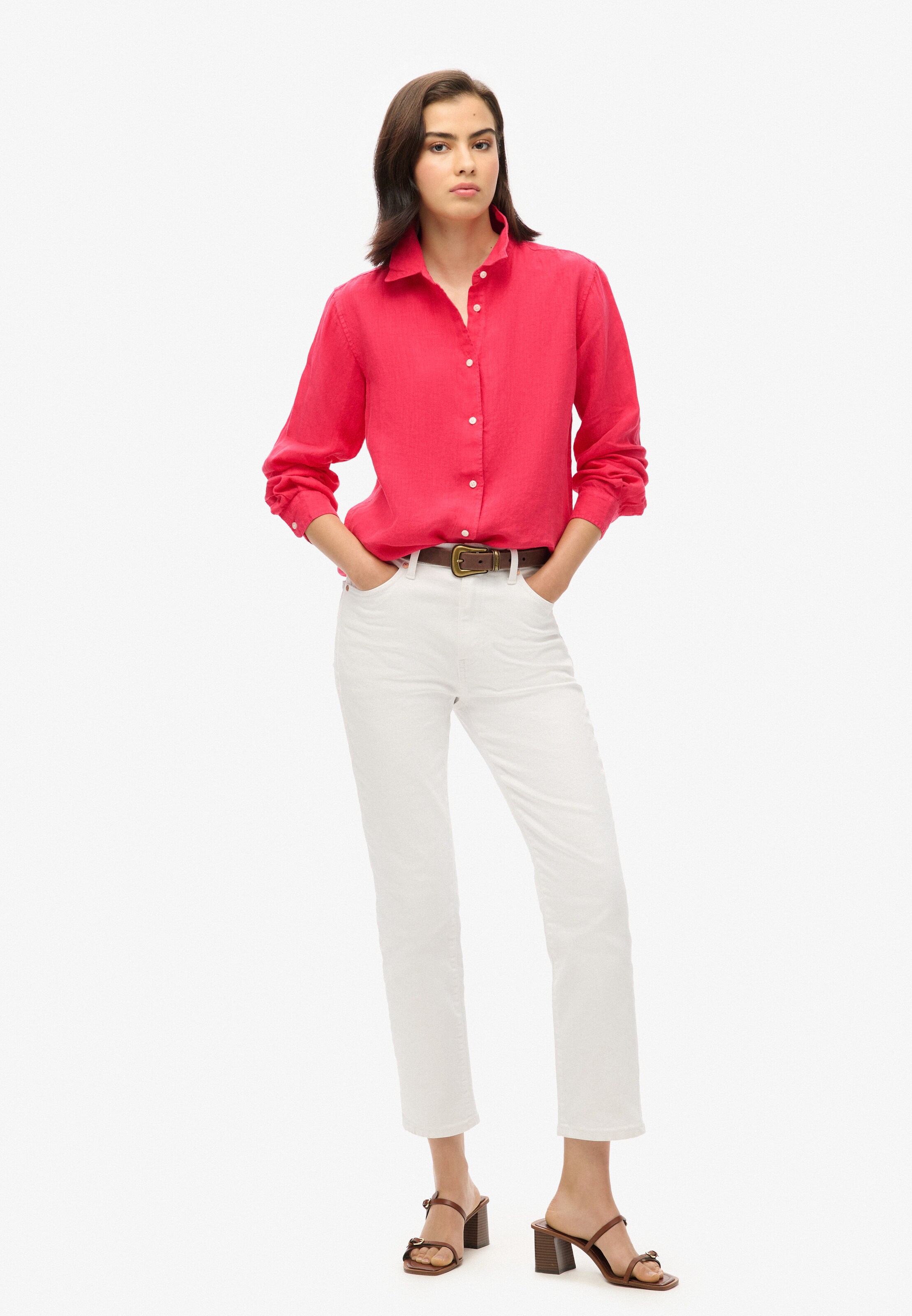 Superdry Bluse in Rot