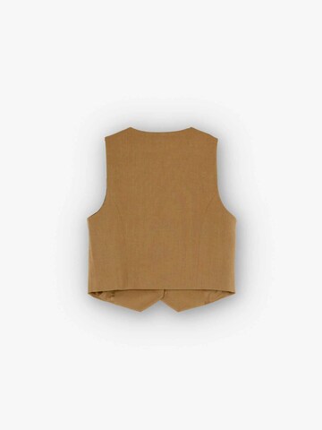 Scalpers Suit vest 'Caramel' in Beige