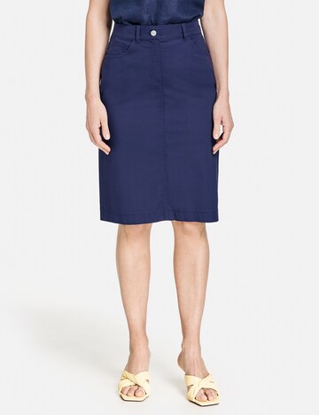 GERRY WEBER Rok in Blauw: voorkant