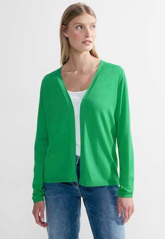 CECIL Knit Cardigan in Green: front