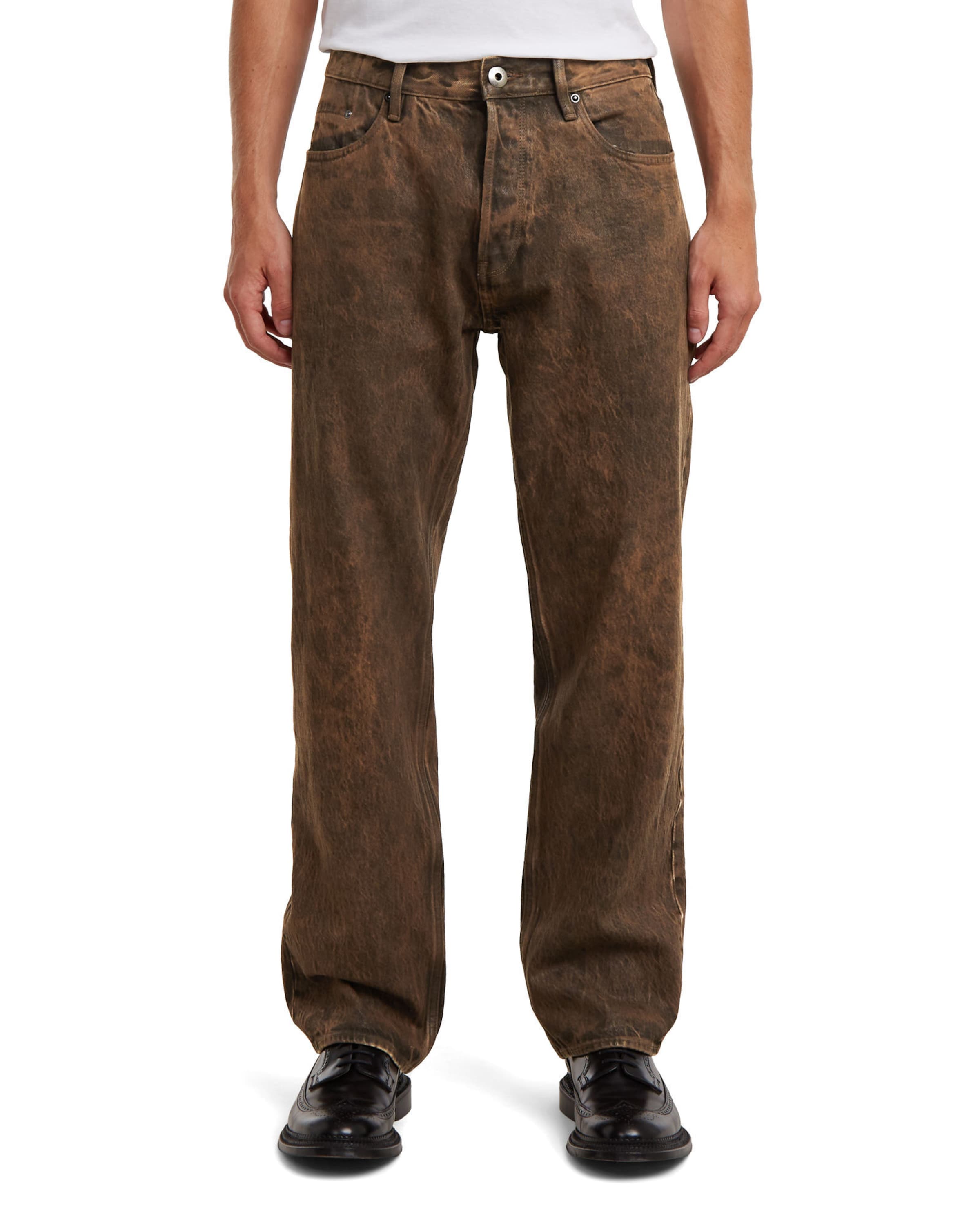 G-STAR Regular Jeans 'Dakota' in Bruin: voorkant