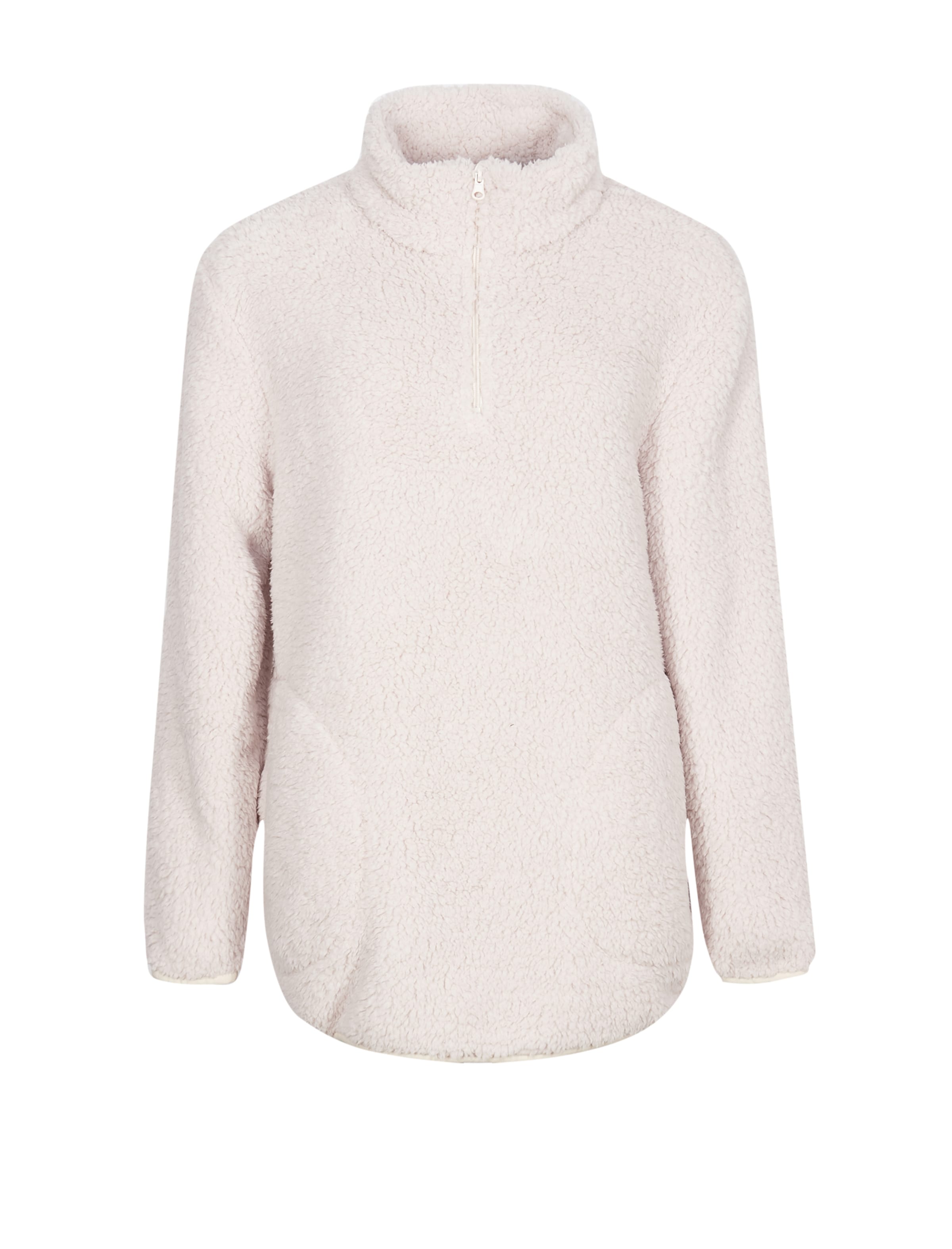 Loungeable Sweatshirt in Beige: Vorderseite