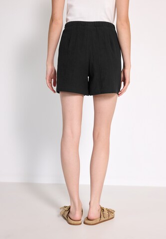Street One Studio Loosefit Shorts in Schwarz