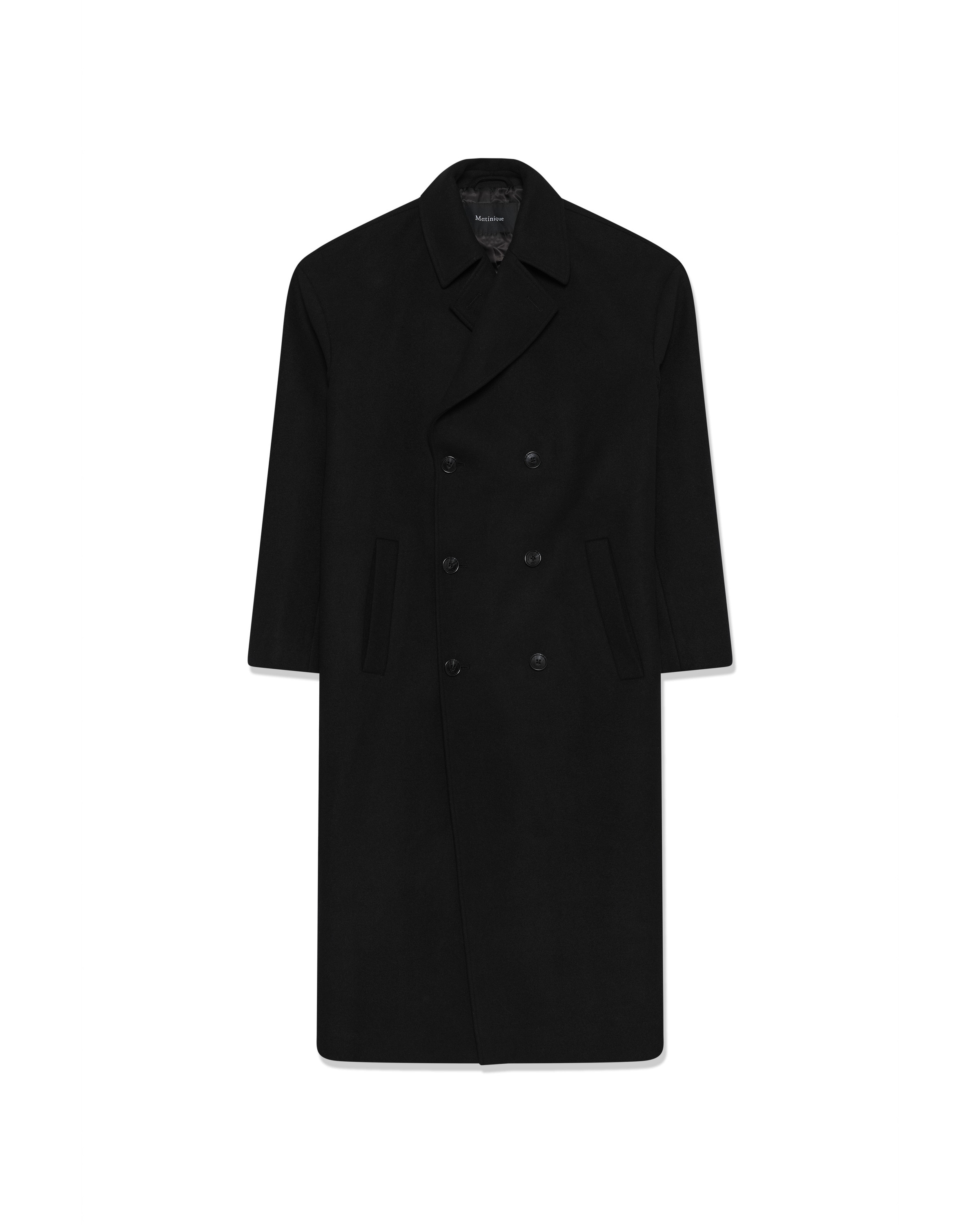 Matinique Overgangsfrakke 'Bullmer' i sort: forside