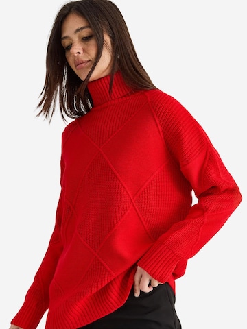 Bianco Lucci Pulóver 'Pullover' - piros