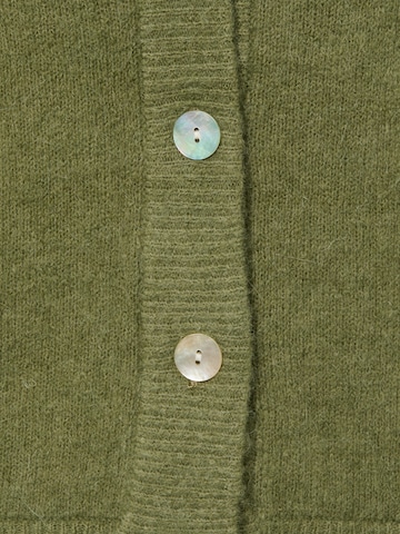 MSCH COPENHAGEN Knit Cardigan 'Petrinelle Hope' in Green