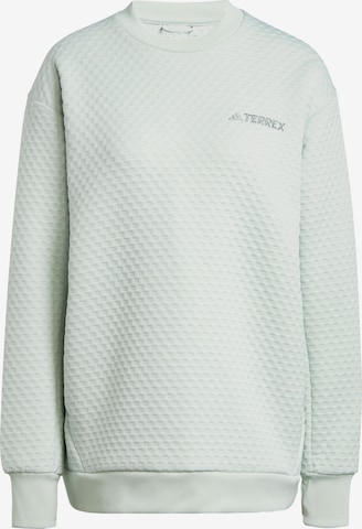 ADIDAS TERREX Спортивный свитшот ' Xploric' в Зеленый: спереди