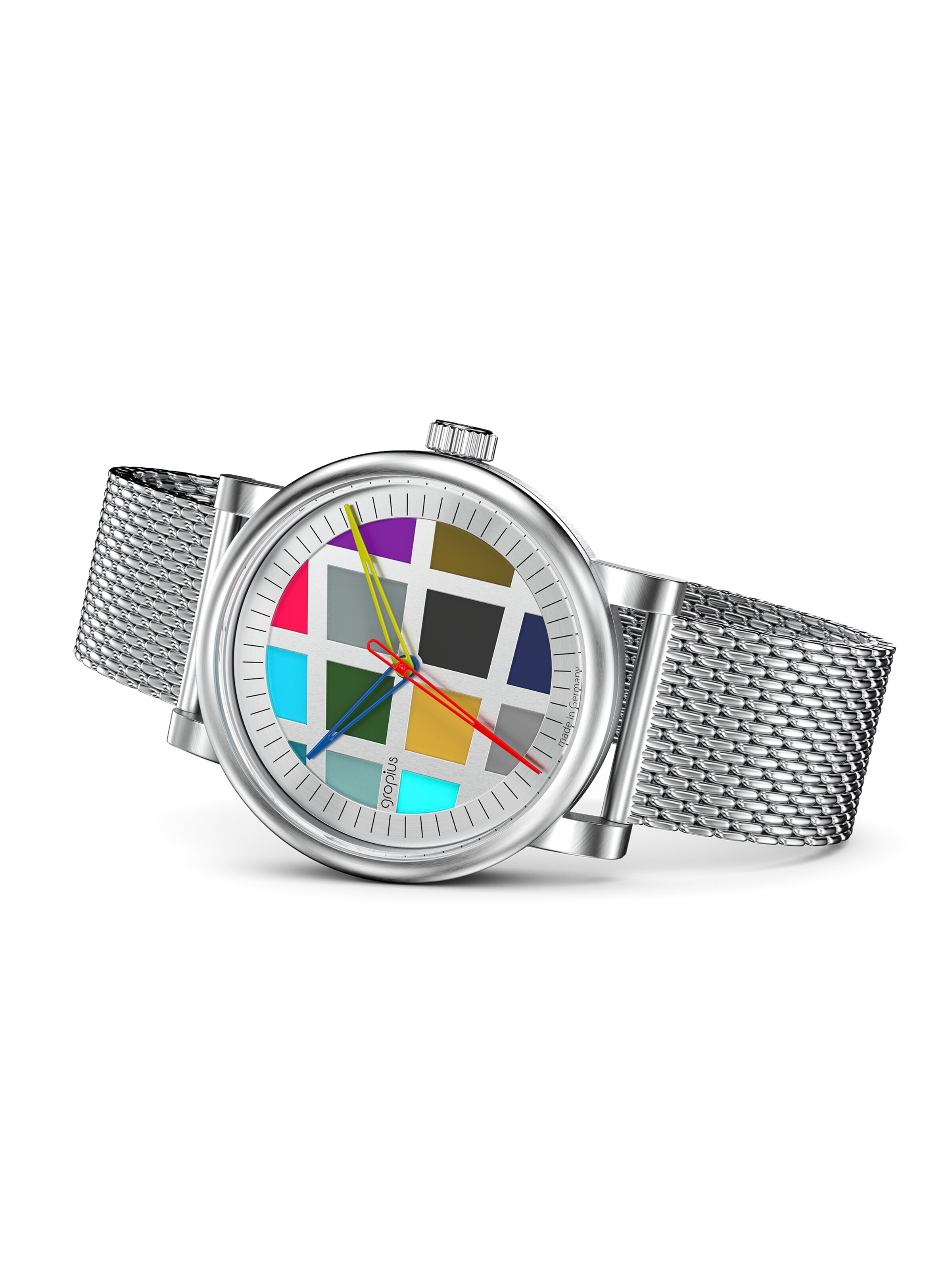 WALTER GROPIUS Analog Watch 'ATRIUM AUTOMATIK' in Silver