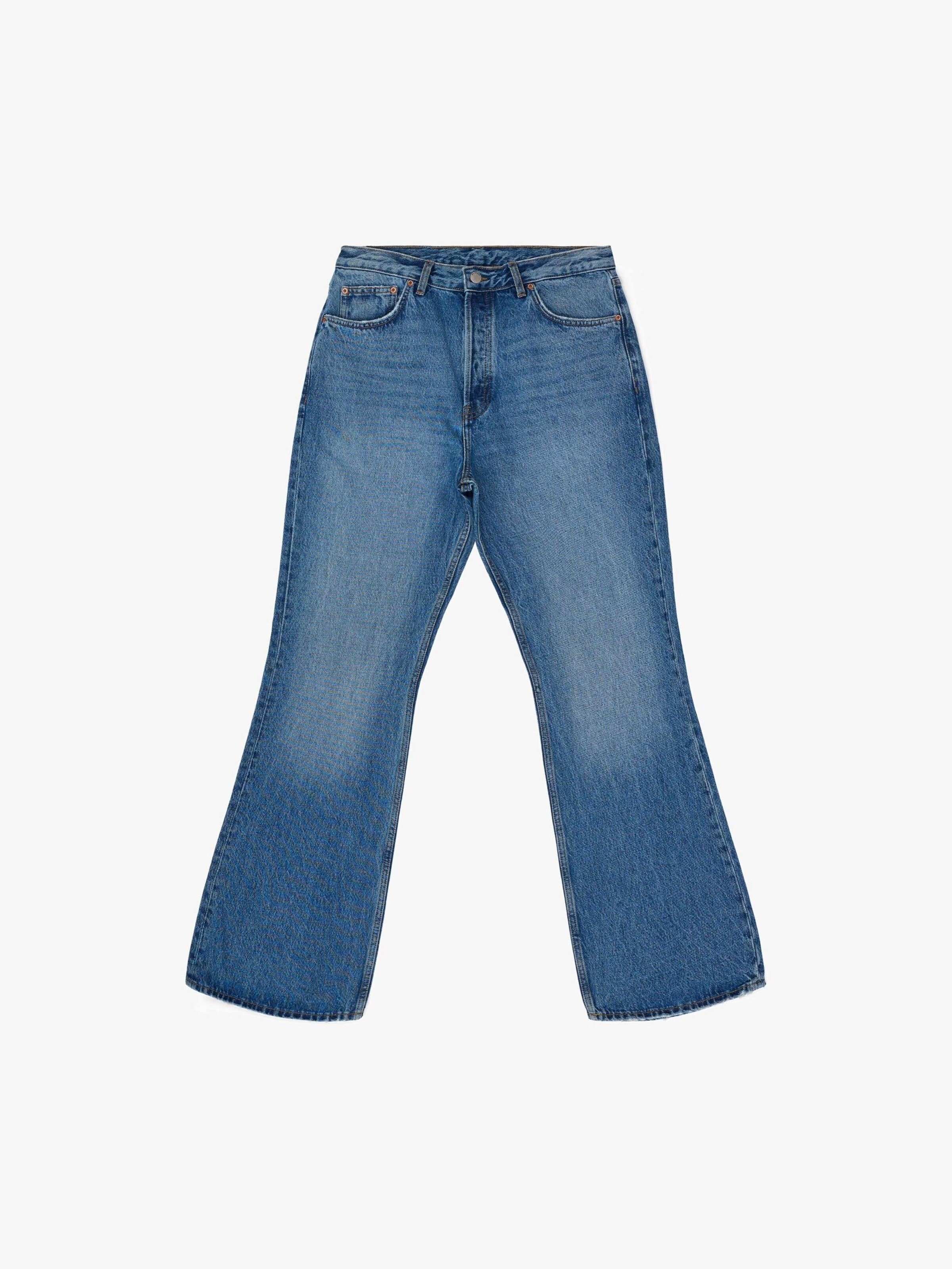 Dr. Denim Jeans 'Rift Wide Bootcut Jeans' in 26/32 in de kleur Blauw denim, Productweergave