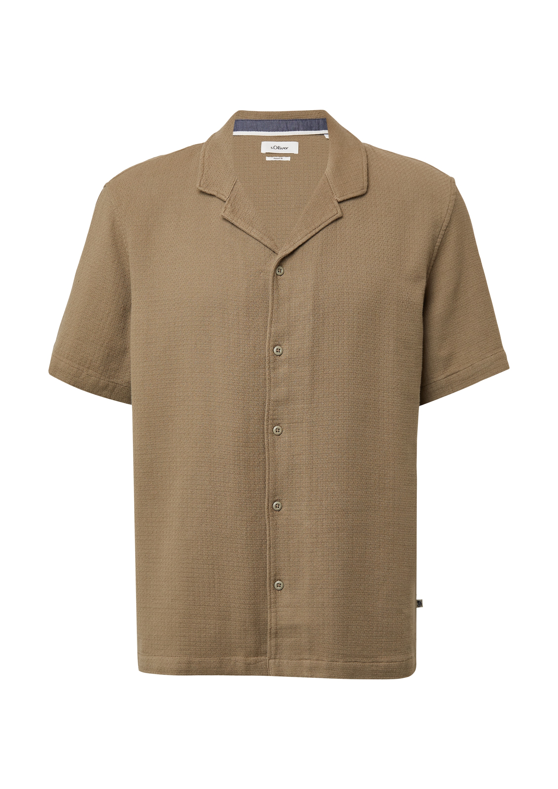 s.Oliver Overhemd in de kleur Kaki, Productweergave