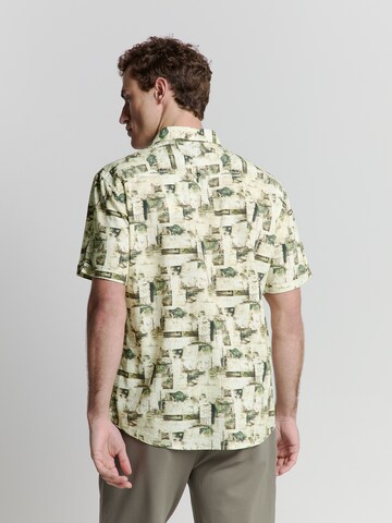 No Excess Regular fit Button Up Shirt in Green