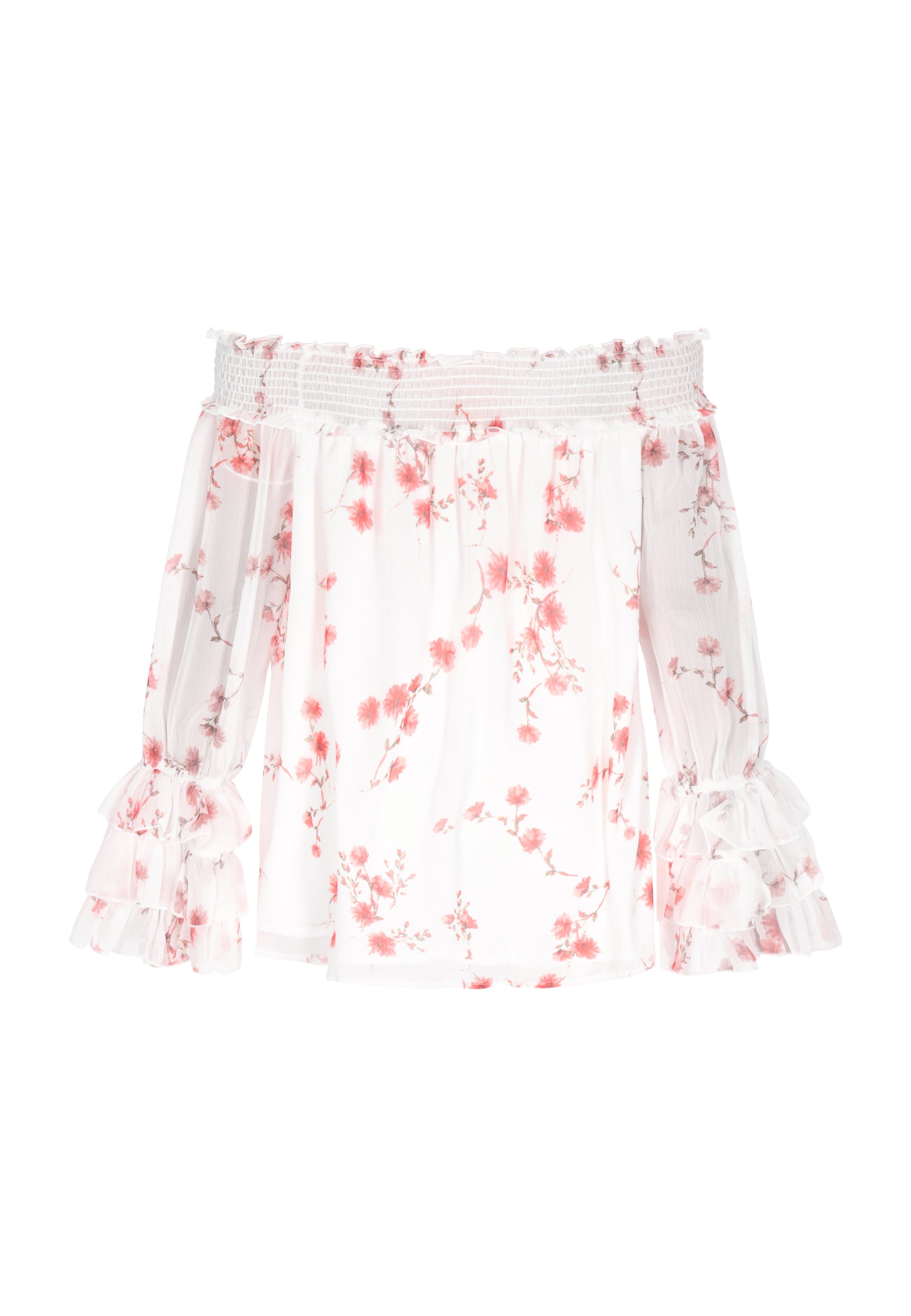 NAEMI Μπλούζα 'Fashion Look' σε λευκό