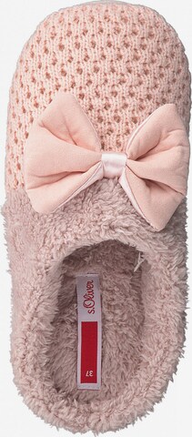 s.Oliver Slipper in Pink