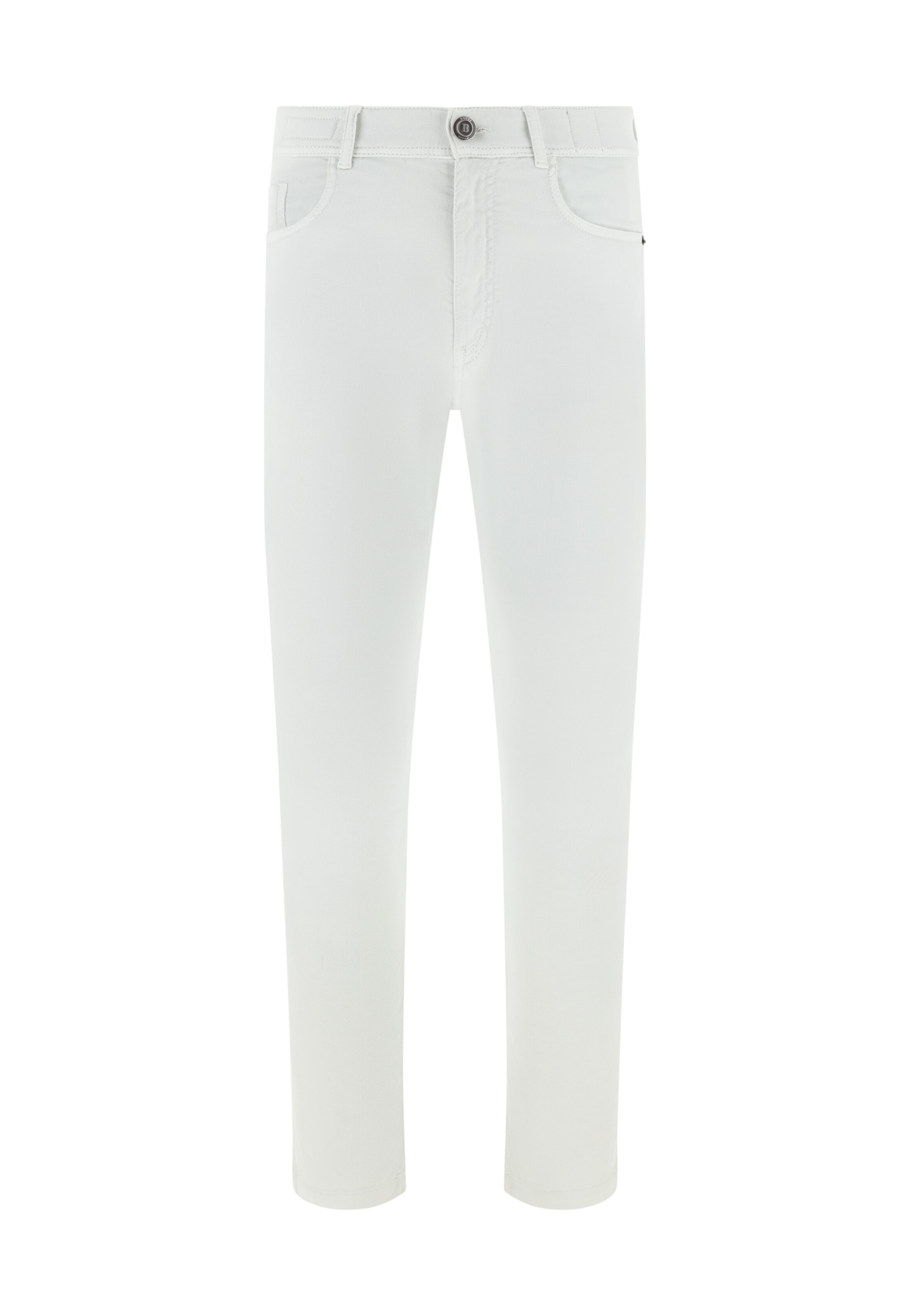 Boggi Milano Slim fit Jeans in White: front
