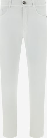 Boggi Milano Slimfit Jeans in Weiß: Vorderseite