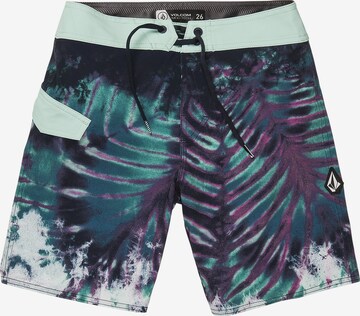 Volcom Board Shorts in Green: front