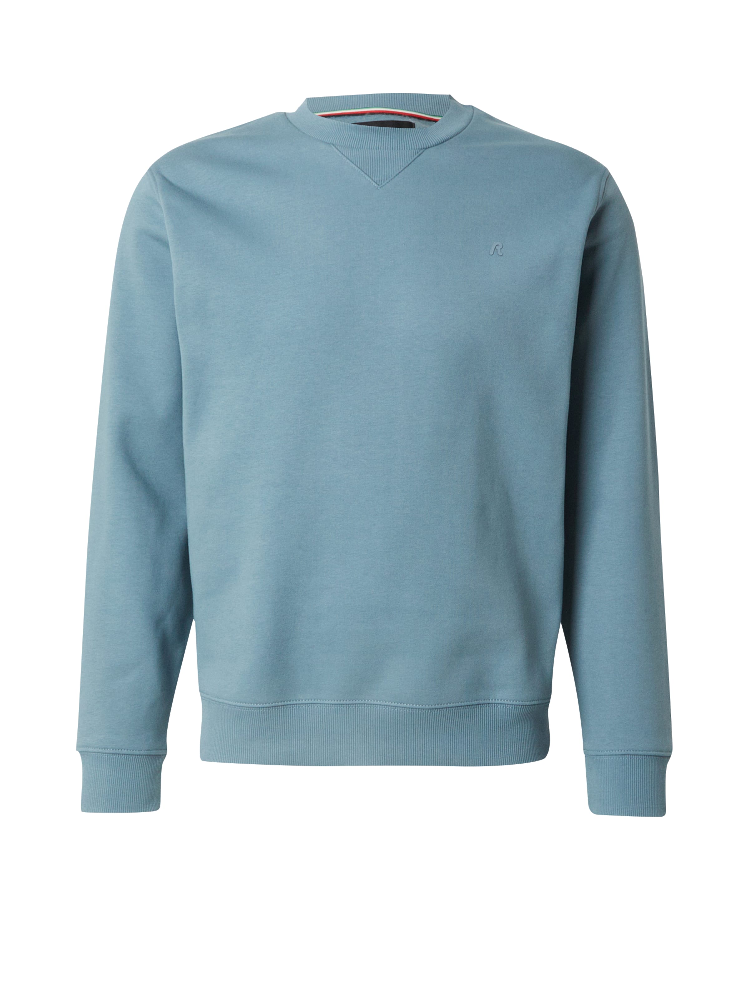 Felpa di REPLAY in blu: frontale