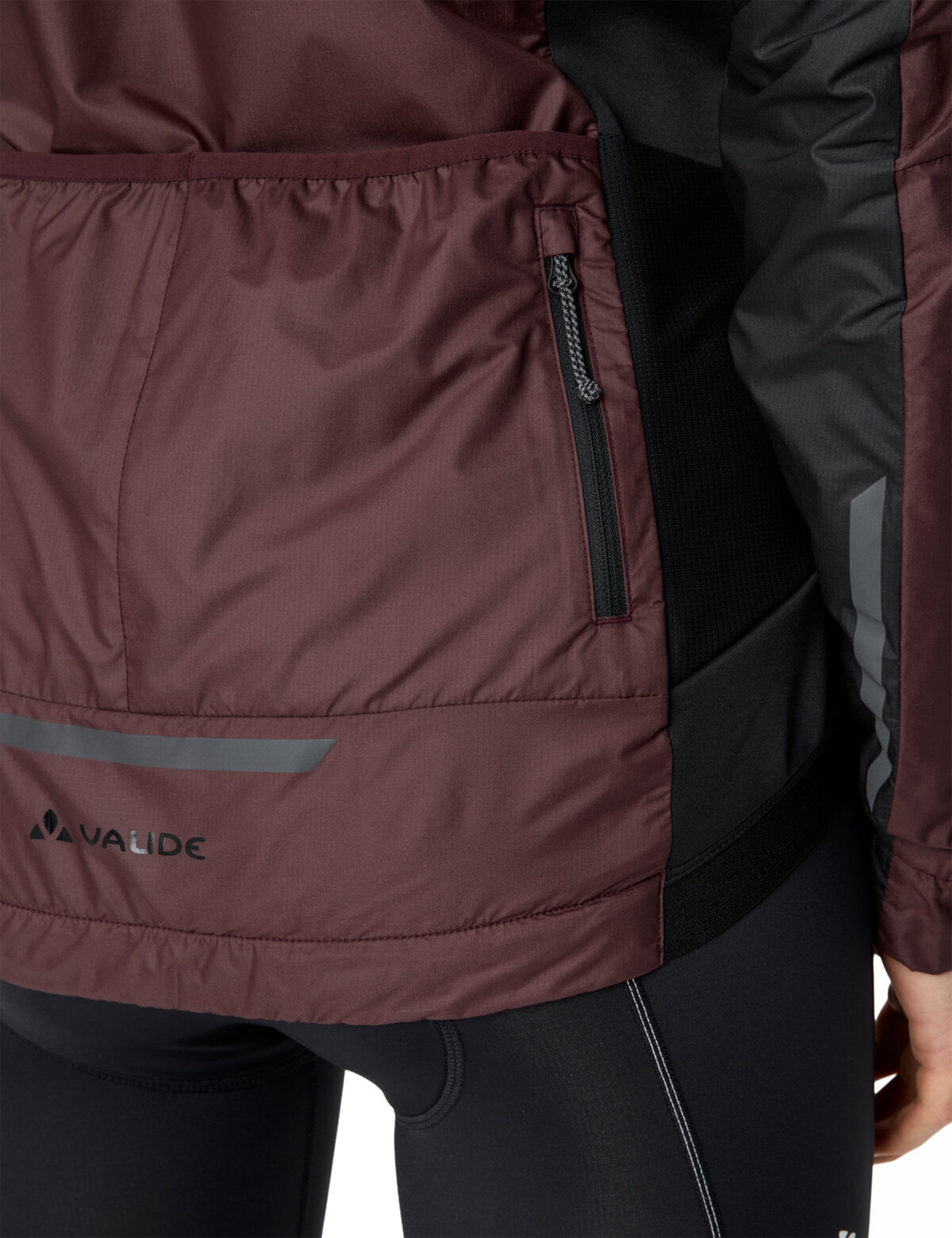 VAUDE Sports jacket 'Kuro' in Red