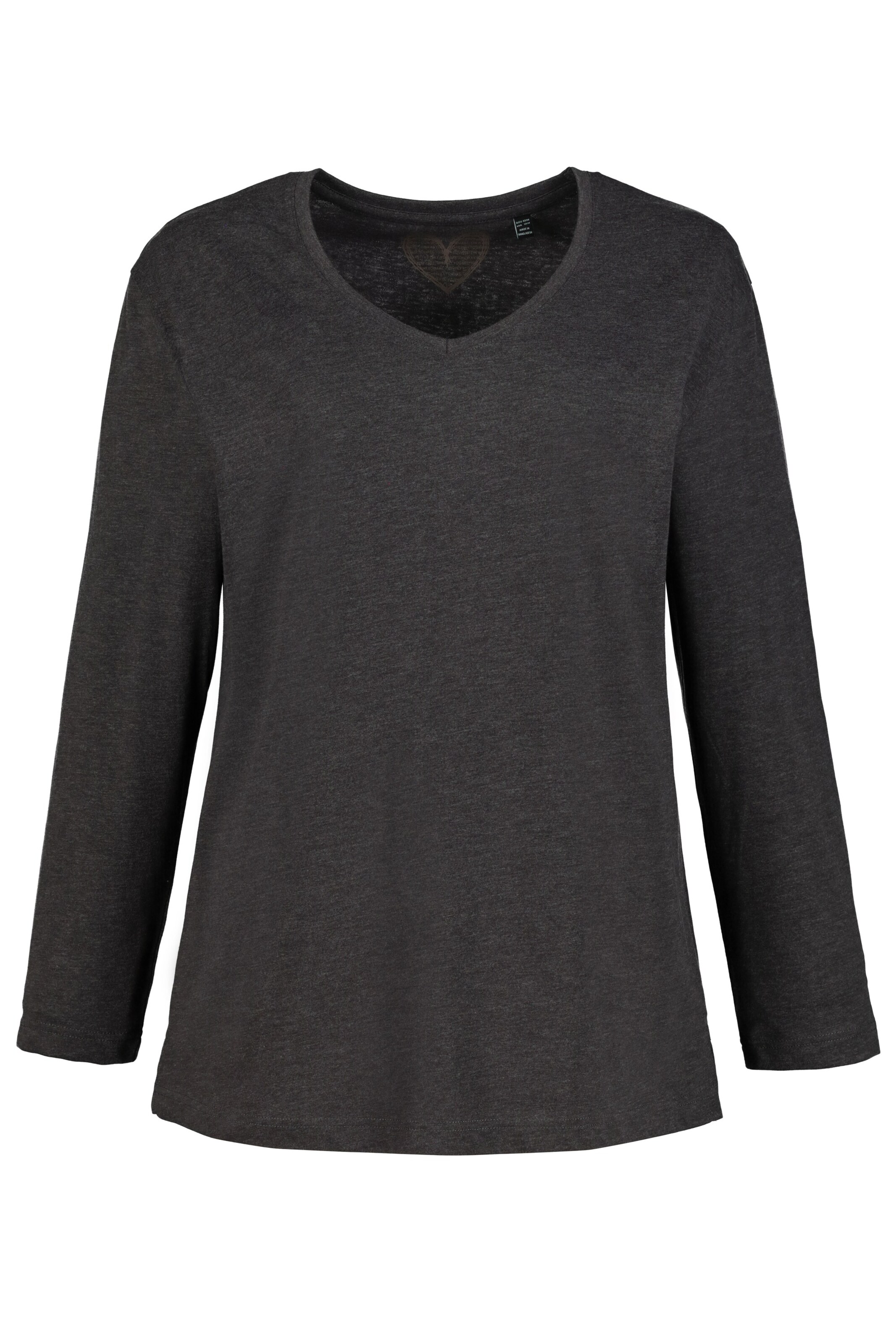 Ulla Popken Shirt in Grey: front