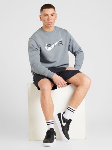 Bluză de molton 'AIR' de la Nike Sportswear pe gri