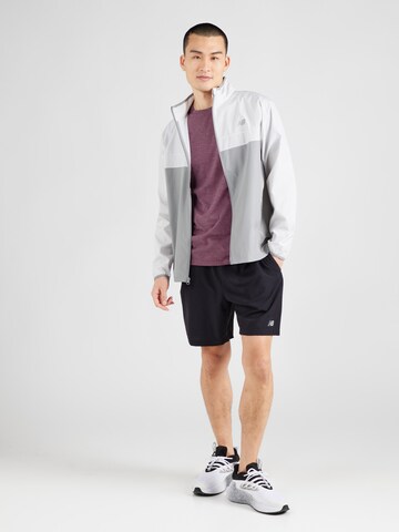 Maglia funzionale 'Essentials' di new balance in lilla
